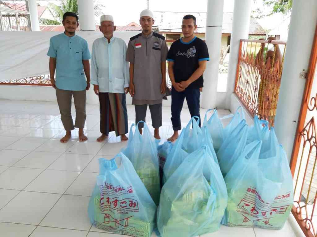 dokumentasi penyaluran buka puasa infaq dari sahabat Syiar Tauhid Aceh untuk bulan Ramadhan 1440 H/ 2019 M.