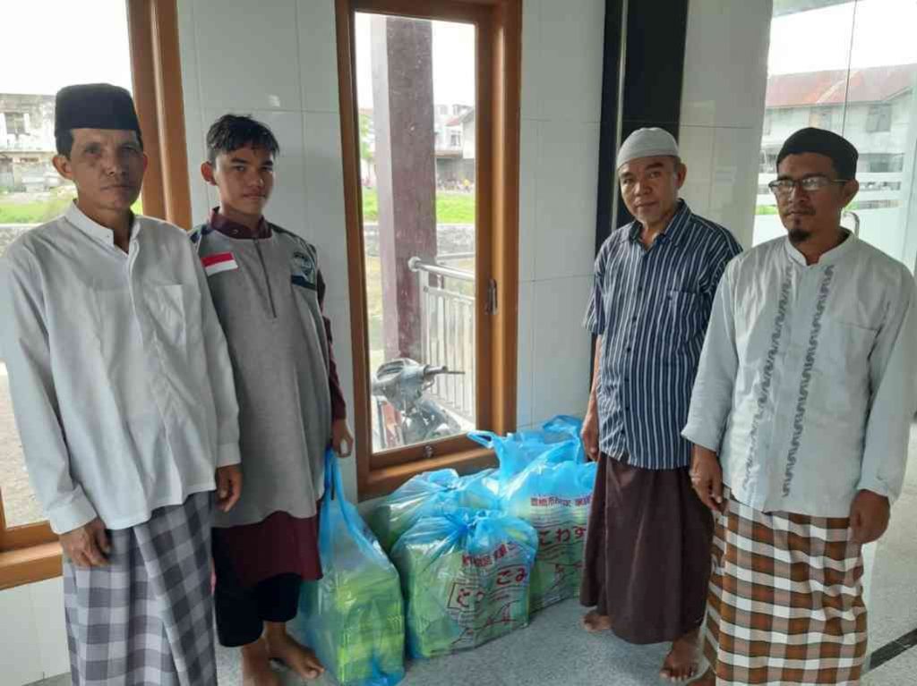 Dokumentasi penyaluran buka puasa infaq dari sahabat Syiar Tauhid Aceh (Ramadhan 1440 H/ 2019 M) di salah-satu mesjid yang berada di Banda Aceh